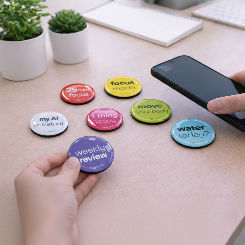 Tapne — Smart NFC Tags for Behavior Change & Routines